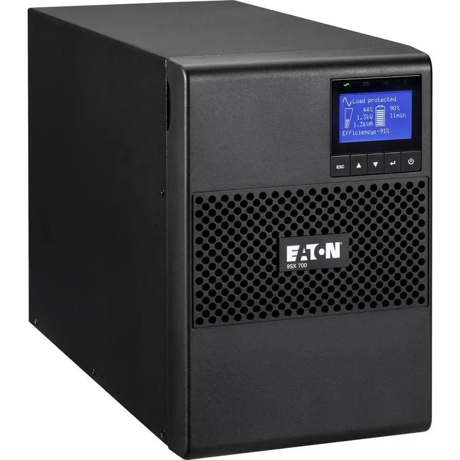 EATON Eaton 9SX UPS 700VA 630 Watt 120V Network Card Optional Tower UPS Extended Runtime - Tower - 5.80 Minute Stand-by - 120 V AC Input - 100 V AC, 110 V AC, 120 V AC, 125 V AC Output - 6 x NEMA 5-15R - 9SX700