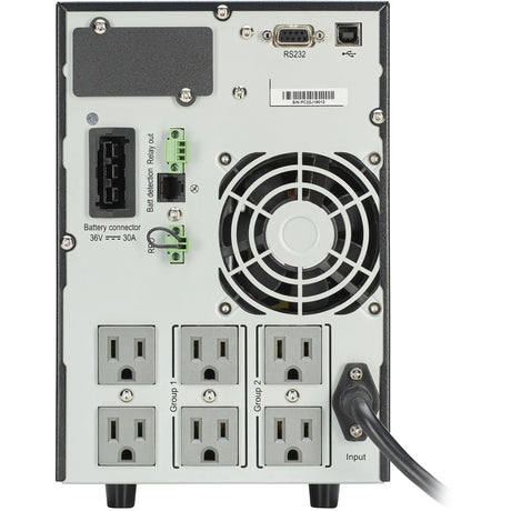 EATON Eaton 9SX UPS Online 1000VA 900 Watt 120V Extended Runtime Tower UPS LCD USB - Tower - 6.70 Minute Stand-by - 120 V AC Input - 100 V AC, 110 V AC, 120 V AC, 125 V AC Output - 6 x NEMA 5-15R - 9SX1000