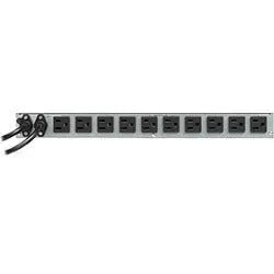 EATON Eaton ATS Rack PDU 1U 120V 1.44 kW 2 NEMA 5-15P Input and 10 5-15R Single-Phase - NEMA 5-15P - 10 x NEMA 5-15R - 120 V AC - 1440 W - Network (RJ-45) - 1U - Horizontal - Rack-mountable - EATS115