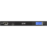EATON Eaton ATS Rack PDU 1U 120V 1.44 kW 2 NEMA 5-15P Input and 10 5-15R Single-Phase - NEMA 5-15P - 10 x NEMA 5-15R - 120 V AC - 1440 W - Network (RJ-45) - 1U - Horizontal - Rack-mountable - EATS115