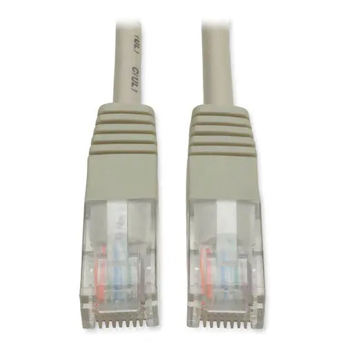 EATON EATON CAT5e 350 MHz Molded Patch Cable, 50 ft, Gray - N002-050-GY