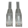 EATON EATON CAT6 Gigabit Snagless Molded Patch Cable, 50 ft, Gray - N201-050-GY