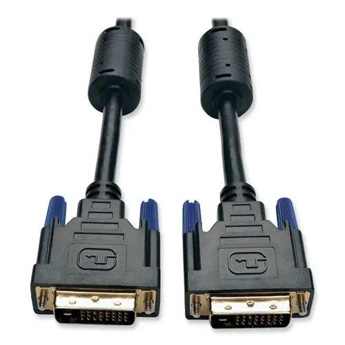 EATON EATON DVI Dual Link Cable, Digital TMDS Monitor Cable, 6 ft, Black - P560-006