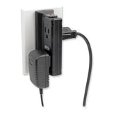 EATON EATON Features four side-mounted outlets (including 2 transformer-friendly outlets), a convenient di - TLP4BK