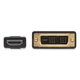 EATON EATON HDMI to DVI-D Cable, Digital Monitor Adapter Cable (M/M), 10 ft, Black - P566-010