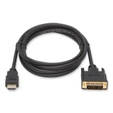 EATON EATON HDMI to DVI-D Cable, Digital Monitor Adapter Cable (M/M), 10 ft, Black - P566-010