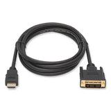 EATON EATON HDMI to DVI-D Cable, Digital Monitor Adapter Cable (M/M), 6 ft, Black - P566-006