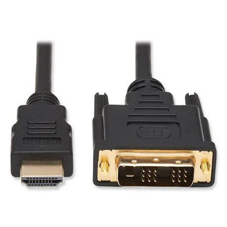 EATON EATON HDMI to DVI-D Cable, Digital Monitor Adapter Cable (M/M), 6 ft, Black - P566-006