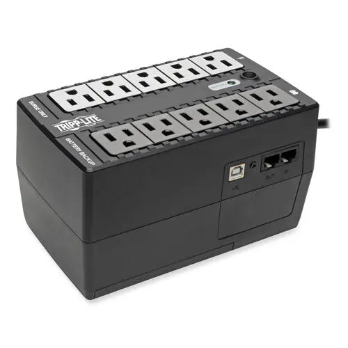 EATON EATON Internet Office Ultra-Compact Desktop Standby UPS, 10 Outlets, 550 VA, 420 J - INTERNET550U