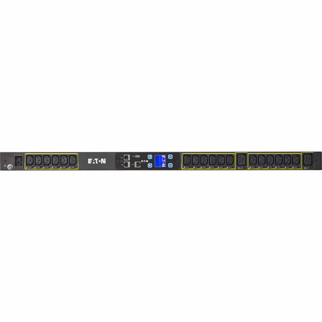 EATON Eaton Metered Input Rack PDU 3.84 kW max 100-240V 16A 0U Single-Phase PDU - IEC 60320 C20 - 18 x IEC 60320 C13, 2 x IEC 60320 C19 - 120 V AC, 230 V AC - 3840 W - Network (RJ-45) - 21U - Rack-mountable - EMI103-10