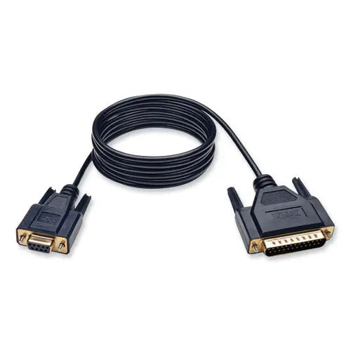EATON EATON Null Modem Serial DB9 Serial Cable, DB9 to DB25 (F/M), 6 ft, Beige - P456-006