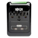 EATON EATON Protect It! Surge Protector, 3 AC Outlets/2 USB Ports, 540 J, Black - SK30USB