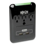 EATON EATON Protect It! Surge Protector, 3 AC Outlets/2 USB Ports, 540 J, Black - SK30USB
