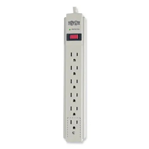 EATON EATON Protect It! Surge Suppressor, 6 AC Outlets, 15 ft Cord, 790 J, Light Gray - TLP615
