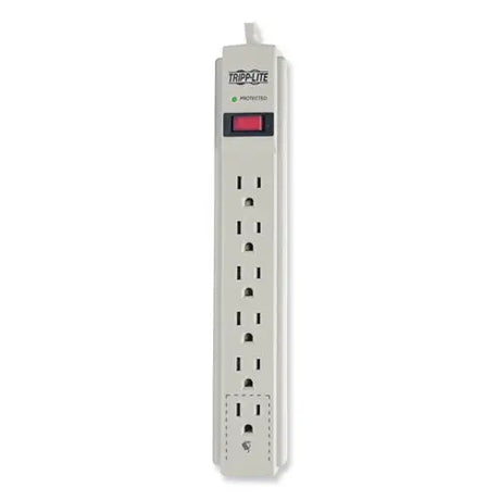 EATON EATON Protect It! Surge Suppressor, 6 AC Outlets, 15 ft Cord, 790 J, Light Gray - TLP615