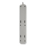 EATON EATON Protect It! Surge Suppressor, 6 AC Outlets, 15 ft Cord, 790 J, Light Gray - TLP615