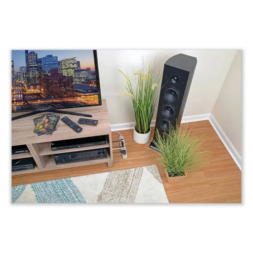 EATON EATON Protect It! Surge Suppressor, 6 AC Outlets, 15 ft Cord, 790 J, Light Gray - TLP615