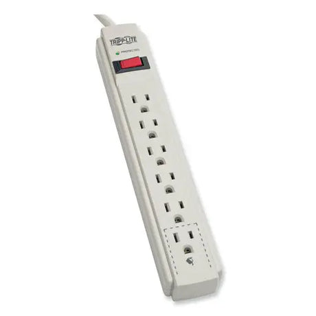 EATON EATON Protect It! Surge Suppressor, 6 AC Outlets, 15 ft Cord, 790 J, Light Gray - TLP615