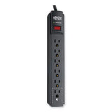 EATON EATON Protect It! Surge Suppressor, 6 AC Outlets, 6 ft Cord, 790 J, Black - TLP606B