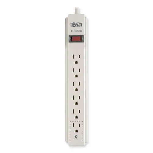 EATON EATON Protect It! Surge Suppressor, 6 AC Outlets, 6 ft Cord, 790 J, Gray - TLP606TAA