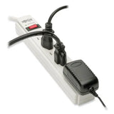 EATON EATON Protect It! Surge Suppressor, 6 AC Outlets, 6 ft Cord, 790 J, Gray - TLP606TAA