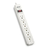 EATON EATON Protect It! Surge Suppressor, 6 AC Outlets, 6 ft Cord, 790 J, Gray - TLP606TAA