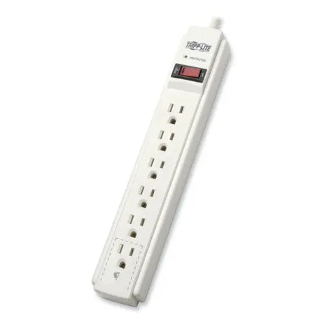 EATON EATON Protect It! Surge Suppressor, 6 AC Outlets, 6 ft Cord, 790 J, Light Gray - TLP606