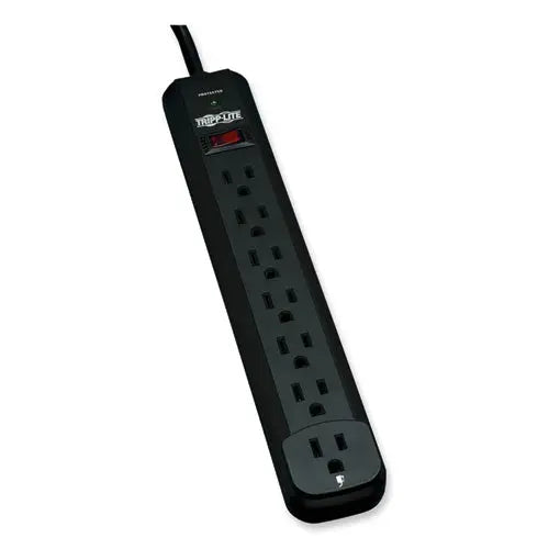 EATON EATON Protect It! Surge Suppressor, 7 AC Outlets, 12 ft Cord, 1,080 J, Black - TLP712B
