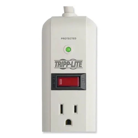 EATON EATON Protect It! Surge Suppressor, 7 AC Outlets, 12 ft Cord, 1,080 J, Light Gray - TLP712