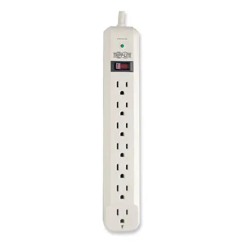 EATON EATON Protect It! Surge Suppressor, 7 AC Outlets, 25 ft Cord, 1,080 J, Light Gray - TLP725