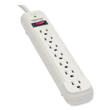 EATON EATON Protect It! Surge Suppressor, 7 AC Outlets, 25 ft Cord, 1,080 J, Light Gray - TLP725