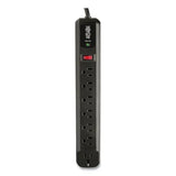 EATON EATON Protect It! Surge Suppressor, 7 AC Outlets, 4 ft Cord, 1,080 J, Black - TLP74RB