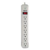 EATON EATON Protect It! Surge Suppressor, 7 AC Outlets, 6 ft Cord, 1,080 J, Light Gray - STRIKER