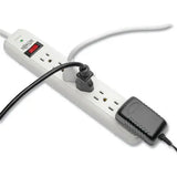 EATON EATON Protect It! Surge Suppressor, 7 AC Outlets, 6 ft Cord, 1,080 J, Light Gray - STRIKER