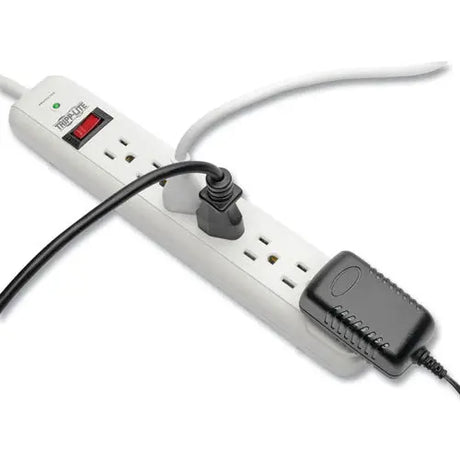 EATON EATON Protect It! Surge Suppressor, 7 AC Outlets, 6 ft Cord, 1,080 J, Light Gray - STRIKER