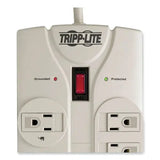 EATON EATON Protect It! Surge Suppressor, 8 AC Outlets, 25 ft Cord, 1,440 J, Light Gray - TLP825