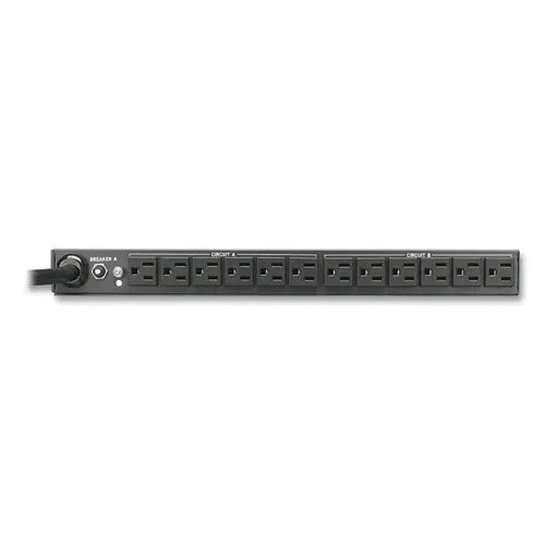 EATON EATON Single-Phase Basic PDU, 24 Outlets, 15 ft Cord, Black - PDU2430