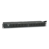 EATON EATON Single-Phase Basic PDU, 24 Outlets, 15 ft Cord, Black - PDU2430