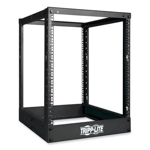EATON EATON SmartRack 4-Post Open Frame Rack, 13U, 1,000 lbs Capacity, Black - SR4POST13