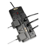 EATON EATON SURGE,12 OUTLET,8 FT,BK - TLP1208SAT