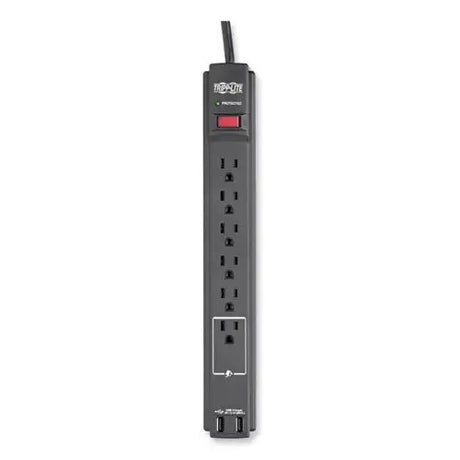 EATON EATON SURGE,6 OUTLET,2 USB,BK - TLP606USBB