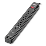 EATON EATON SURGE,6 OUTLET,2 USB,BK - TLP606USBB