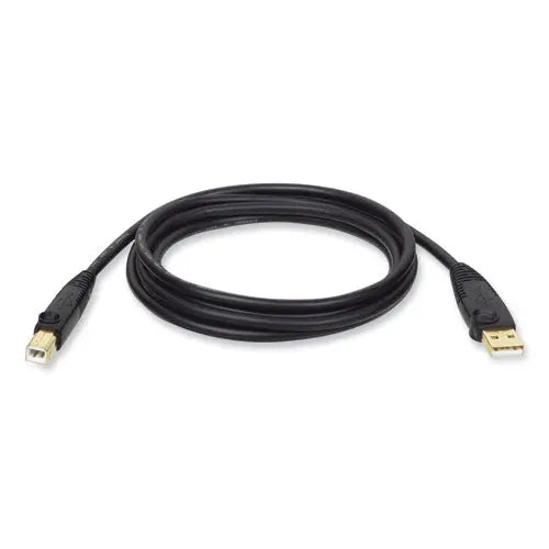 EATON EATON USB 2.0 A/B Cable, 10 ft, Black - U022-010