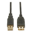 EATON EATON USB 2.0 A Extension Cable, 10 ft, Black - U024-010