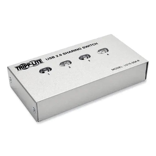 EATON EATON USB 2.0 Printer/Peripheral Sharing Switch, 4 Ports - U215-004-R