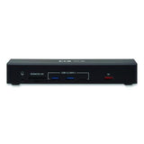 EATON Laptop Triple Display USB-C Dock, Displayport/HDMI/RJ45/USB/VGA, Black - U442AB-DOCK9