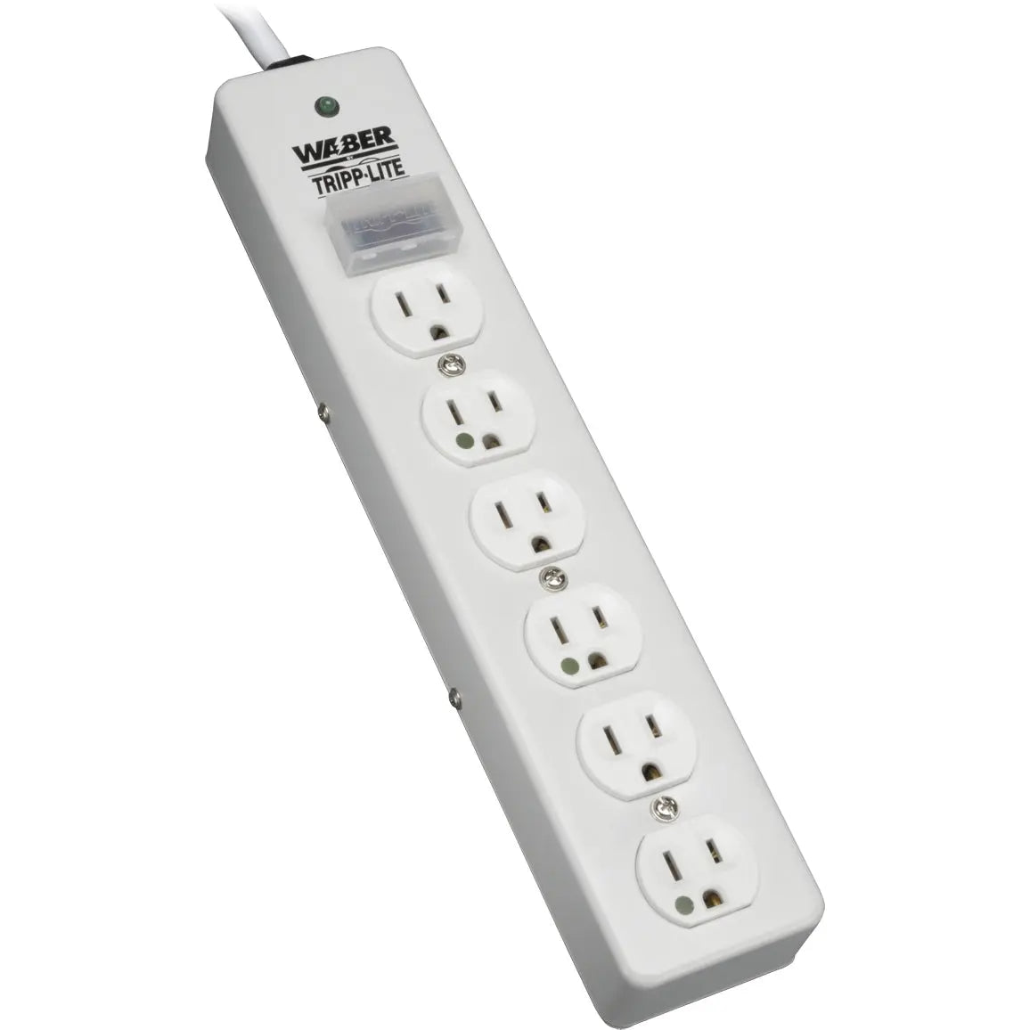 EATON Networking And Video Conferencing/Headset and Speaker/Accessories Tripp Lite Hospital-Grade Surge Protector Outlets 120V (1.83 m) Cord - SPS606HGRA