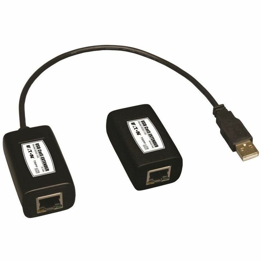 EATON Tripp Lite 1-Port USB Over Cat5/Cat6 Extender Video Transmitter Receiver 150' - B202-150