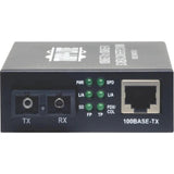 EATON Tripp Lite 10/100 UTP to Singlemode Fiber Media Converter RJ45 / SC 15km 1310nm - 1 x Network (RJ-45) - 10/100Base-TX, 1000Base-FX - Desktop - N784-001-SC-15