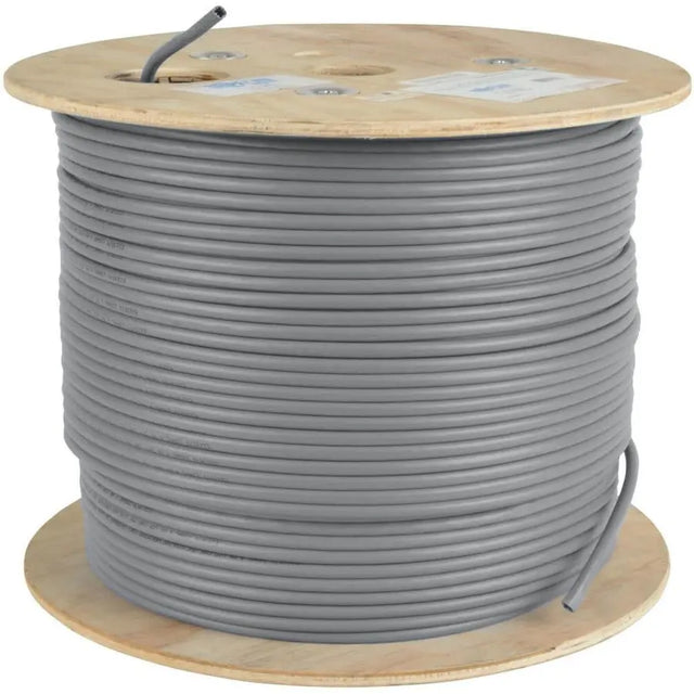 EATON Tripp Lite 1000ft Cat5e / Cat5 350MHz Bulk Solid-core PVC Cable Gray 1000' - 1000ft - Gray - N022-01K-GY